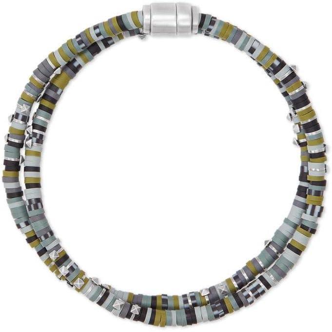 image:imageKendra Scott Hicks Wrap Bracelet in Sterling Silver Fine Jewelry for MenGREEN MIX