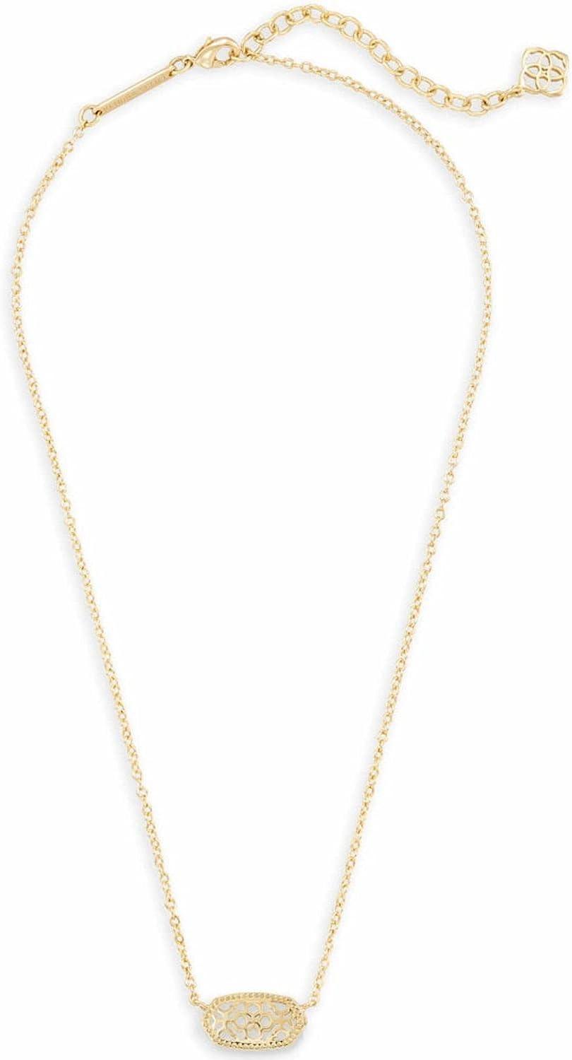 image:imageKendra Scott Elisa Pendant Necklace for Women Fashion Jewelry 14k GoldPlatedGOLD FILIGREE METAL