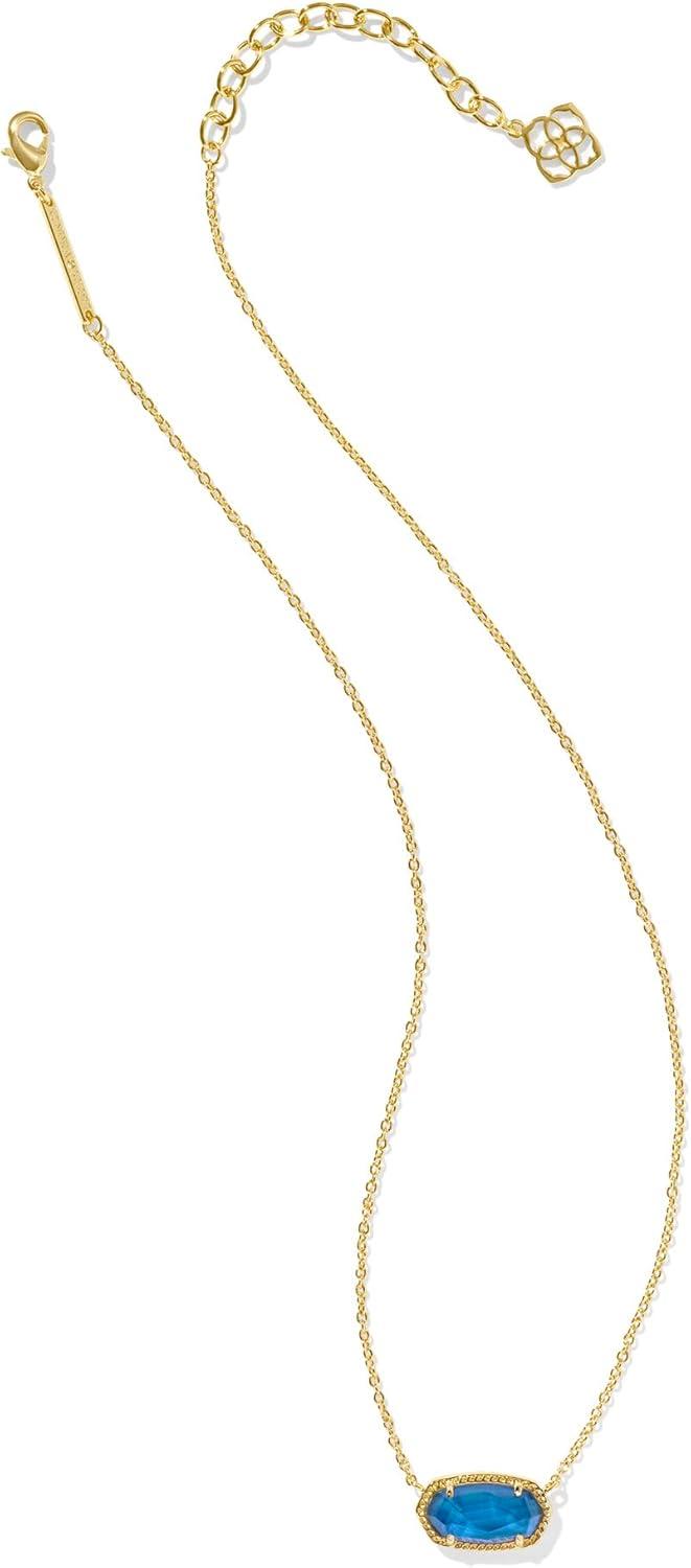 image:imageKendra Scott Elisa Pendant Necklace for Women Fashion Jewelry 14k GoldPlatedGOLD MOOD STONE