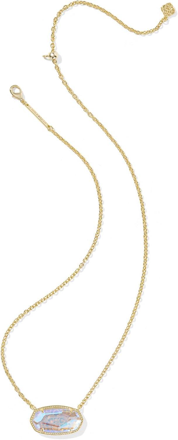 image:imageKendra Scott Elisa Statement Short Pendant NecklaceFashion Jewelry for WomenGOLD DICHROIC GLASS