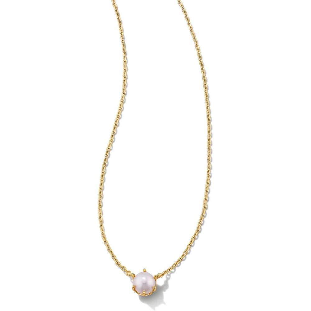 image:imageKendra Scott Ashton Pendant Necklace in White Pearl Fashion Jewelry for WomenGOLD WHITE PEARL