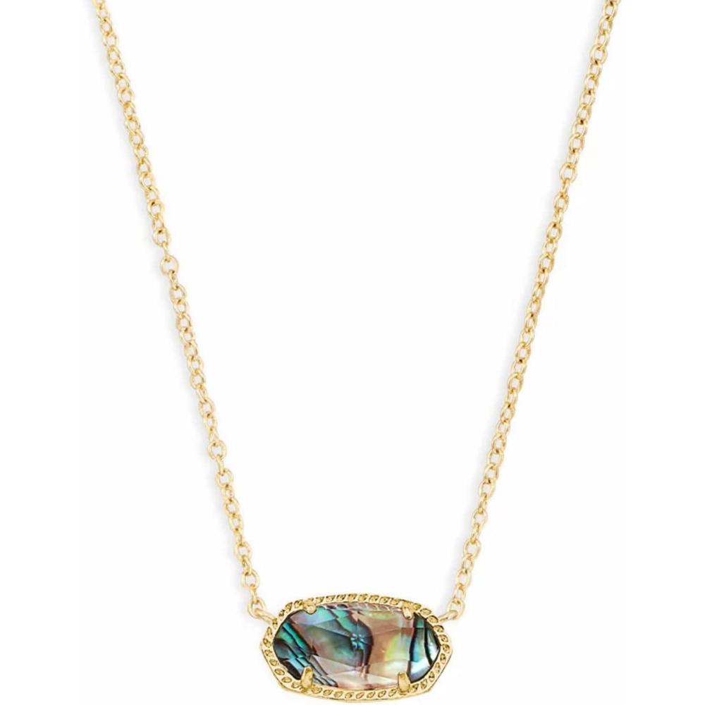 image:imageKendra Scott Elisa Pendant Necklace for Women Fashion Jewelry 14k GoldPlatedGOLD ABALONE SHELL