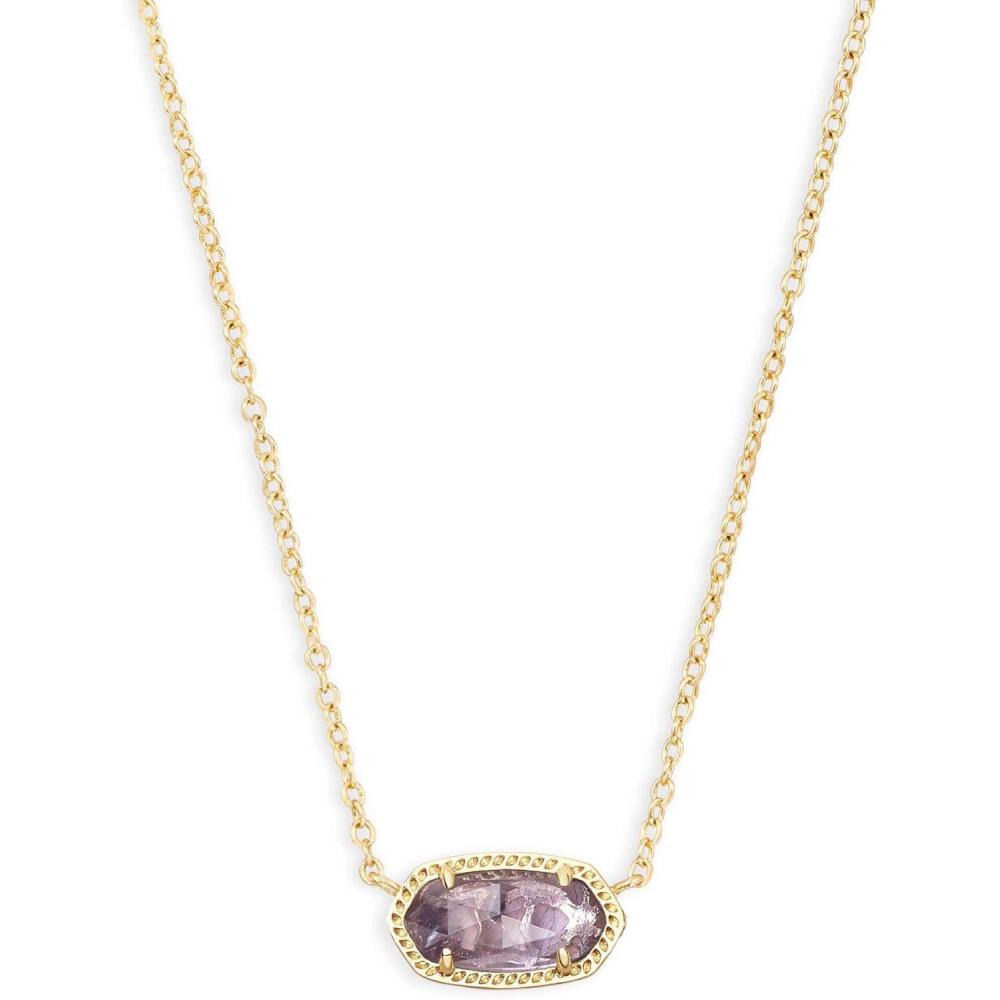 image:imageKendra Scott Elisa Pendant Necklace for Women Fashion Jewelry 14k GoldPlatedGOLD AMETHYST