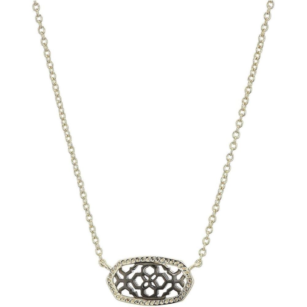 image:imageKendra Scott Elisa Pendant Necklace for Women Fashion Jewelry 14k GoldPlatedGOLD GUNMETAL FILIGREE MIX