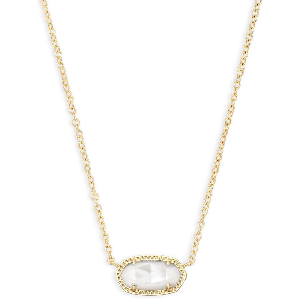 image:imageKendra Scott Elisa Pendant Necklace for Women Fashion Jewelry 14k GoldPlatedGOLD IVORY MOTHER OF PEARL