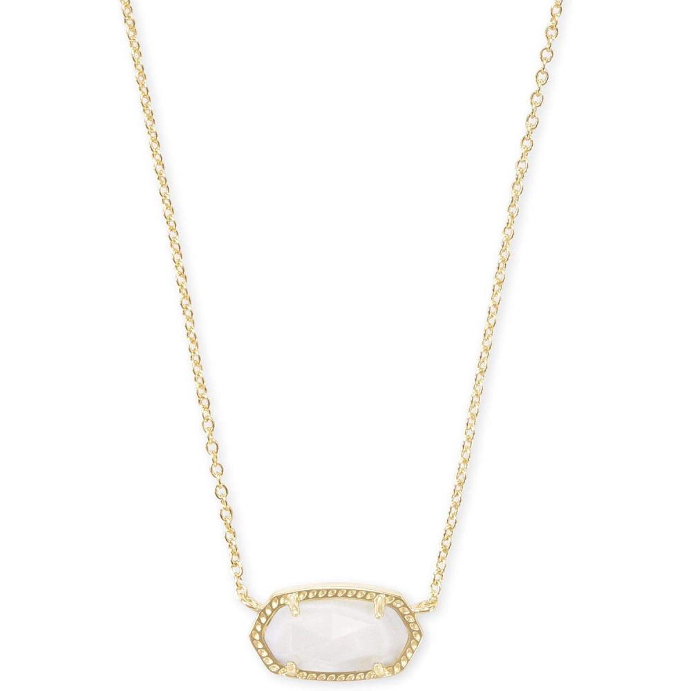 image:imageKendra Scott Elisa Pendant Necklace for Women Fashion Jewelry 14k GoldPlatedGOLD WHITE MOTHER OF PEARL