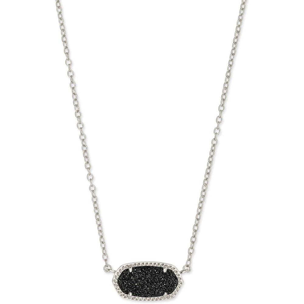 image:imageKendra Scott Elisa Pendant Necklace for Women Fashion Jewelry 14k GoldPlatedRHODIUM BLACK DRUSY