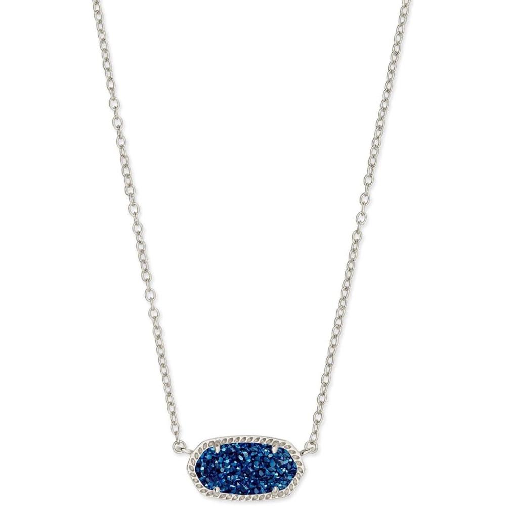 image:imageKendra Scott Elisa Pendant Necklace for Women Fashion Jewelry 14k GoldPlatedRHODIUM BLUE DRUSY