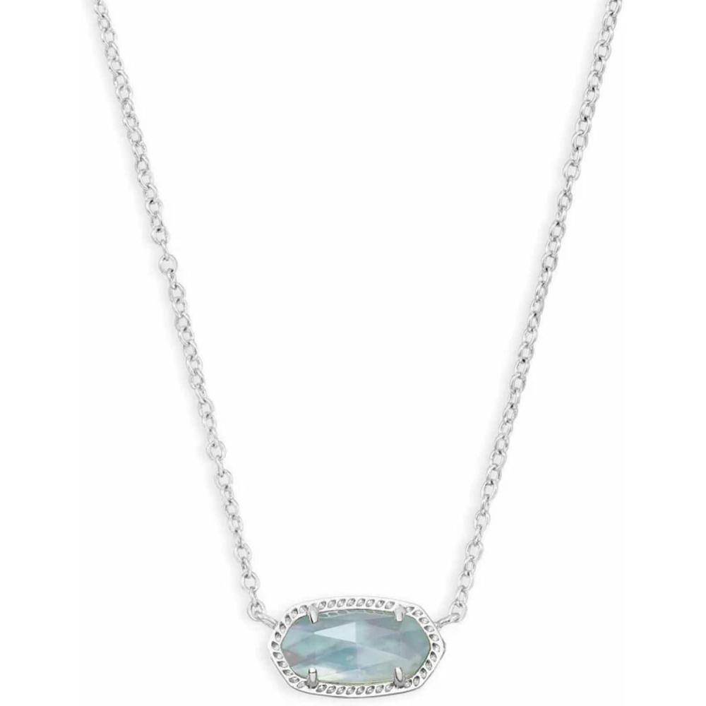 image:imageKendra Scott Elisa Pendant Necklace for Women Fashion Jewelry 14k GoldPlatedRHODIUM LIGHT BLUE ILLUSION