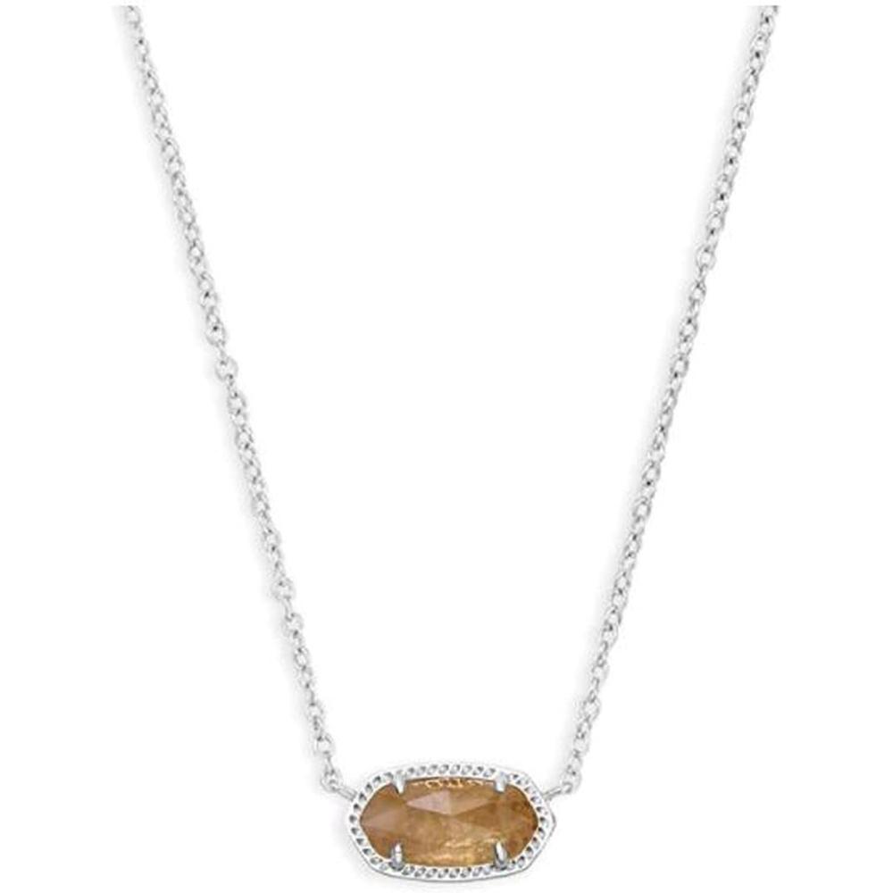 image:imageKendra Scott Elisa Pendant Necklace for Women Fashion Jewelry 14k GoldPlatedRHODIUM ORANGE CITRINE