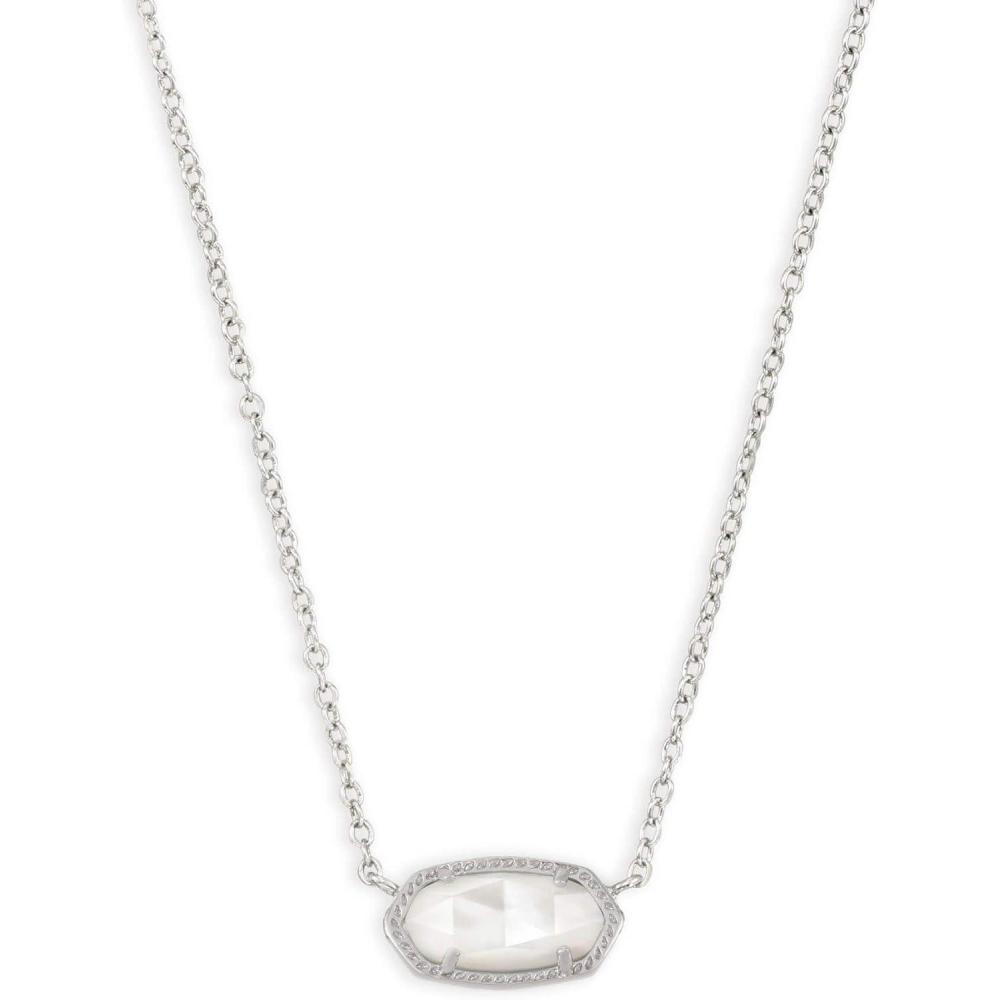 image:imageKendra Scott Elisa Pendant Necklace for Women Fashion Jewelry 14k GoldPlatedRHODIUM white MOTHER OF PEARL