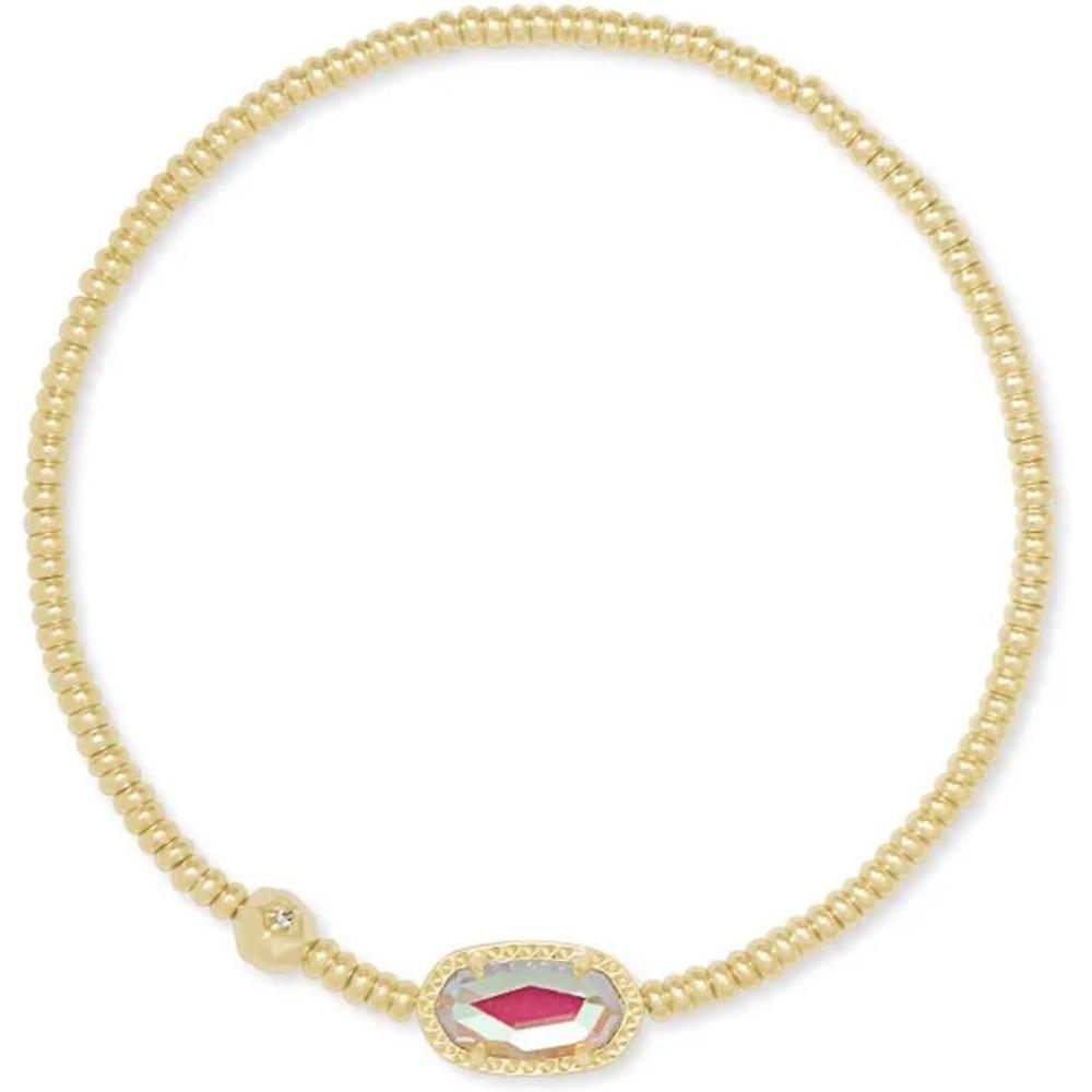 image:imageKendra Scott Grayson Crystal Stretch Bracelet Fashion Jewelry for WomenGOLD DICHROIC GLASS