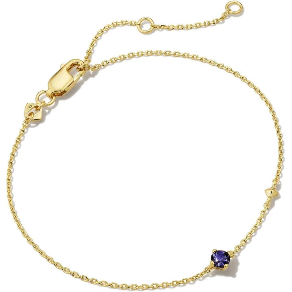 image:imageKendra Scott Maisie Delicate Chain BraceletBLUE IOLITE VERMEIL