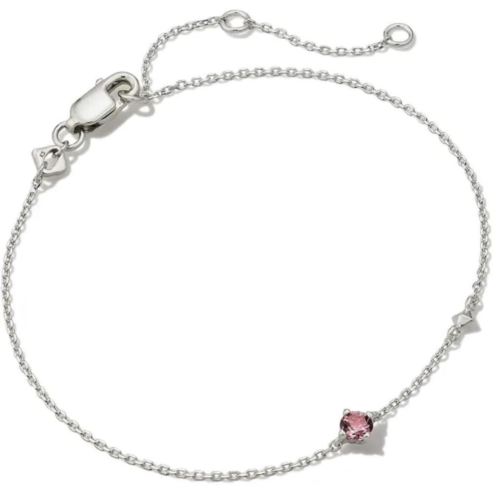 image:imageKendra Scott Maisie Delicate Chain BraceletPINK TOURMALINE