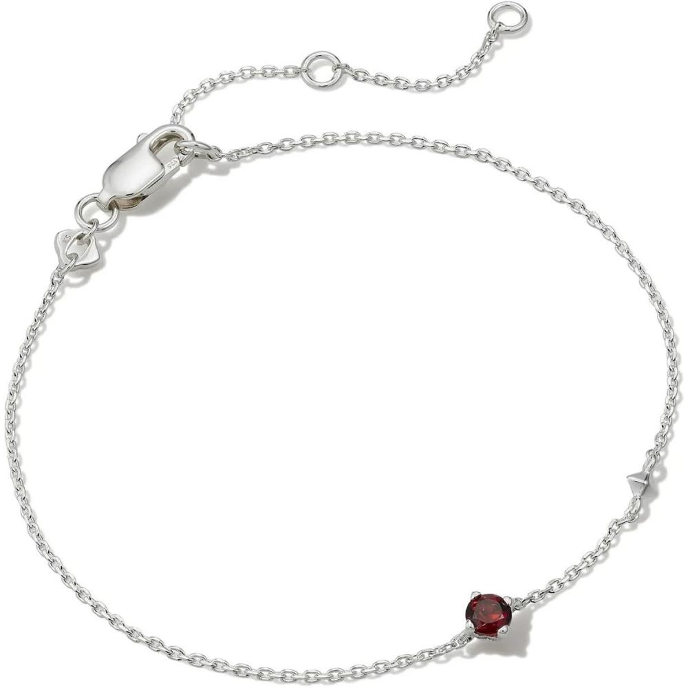 image:imageKendra Scott Maisie Delicate Chain BraceletRED GARNET