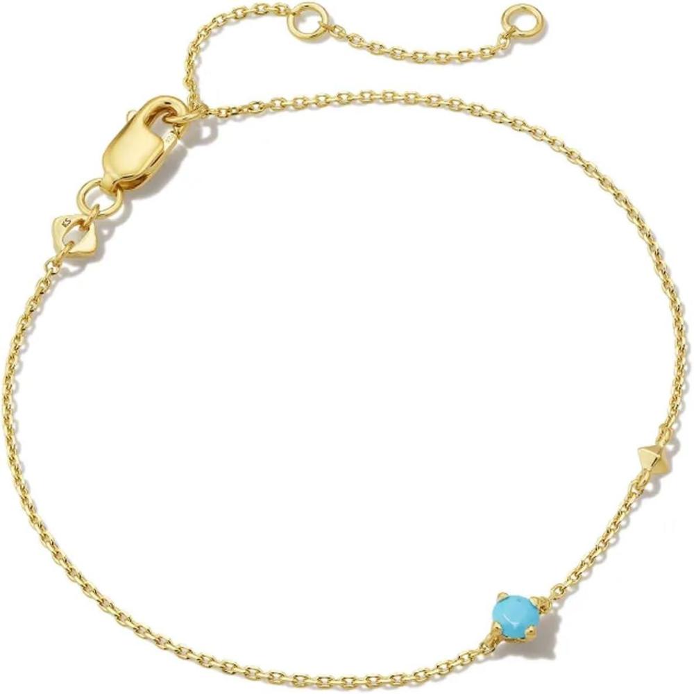 image:imageKendra Scott Maisie Delicate Chain BraceletTURQUOISE VERMEIL