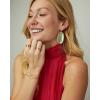 Kendra Scott Elaina Adjustable Chain Bracelet for Women, Fashion Jewelry, Gold-Plated(RHODIUM – EMERALD CATS EYE)