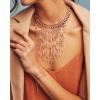 Kendra Scott Elaina Adjustable Chain Bracelet for Women, Fashion Jewelry, Gold-Plated(RHODIUM – PERIDOT ILLUSION)
