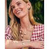 Kendra Scott Elisa Pendant Necklace for Women, Fashion Jewelry, 14k Gold-Plated(GOLD – DICHROIC GLASS)
