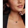 Kendra Scott Elisa Pendant Necklace for Women, Fashion Jewelry, 14k Gold-Plated(GOLD – INDIGO LAB GROWN OPAL)