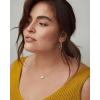 Kendra Scott Elisa Pendant Necklace for Women, Fashion Jewelry, 14k Gold-Plated(GOLD – SLATE CATS EYE)