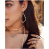 Kendra Scott Elisa Pendant Necklace for Women, Fashion Jewelry, 14k Gold-Plated(RHODIUM – PERIDOT ILLUSION)