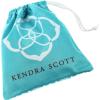 Kendra Scott Elisa Pendant Necklace for Women, Fashion Jewelry, 14k Gold-Plated(RHODIUM – TURQUOISE)