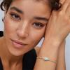 Kendra Scott Grayson Crystal Stretch Bracelet, Fashion Jewelry for Women(GOLD – WHITE CRYSTAL)