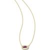 image:imageKendra Scott Grayson Stone Pendant Necklace in Dichroic Glass 14k GoldPlated Brass Fashion Jewelry for Women