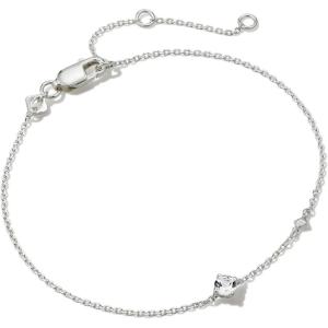 Kendra Scott Maisie Delicate Chain Bracelet(WHITE TOPAZ)
