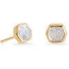 18K GOLD VERMEIL - ROCK CRYSTAL