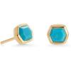 18K GOLD VERMEIL - TURQUOISE