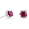 STERLING SILVER - RUBY