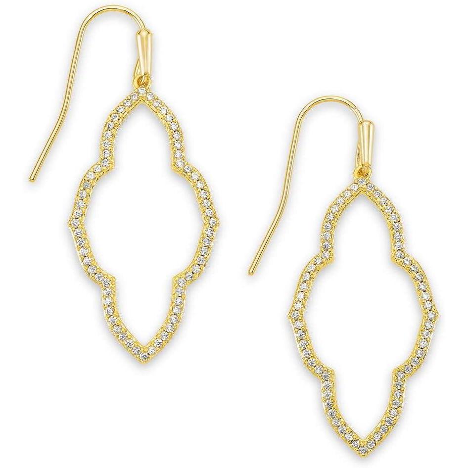 image:imageKendra Scott Abbie Small Open Frame Earring Fashion Jewelry for WomenGOLD