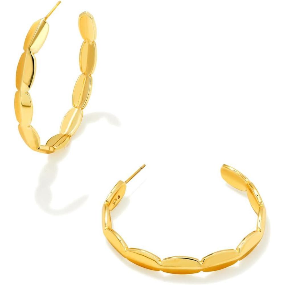 image:imageKendra Scott Brooke Hoop Earrings for Women Fashion JewelryGOLD METAL