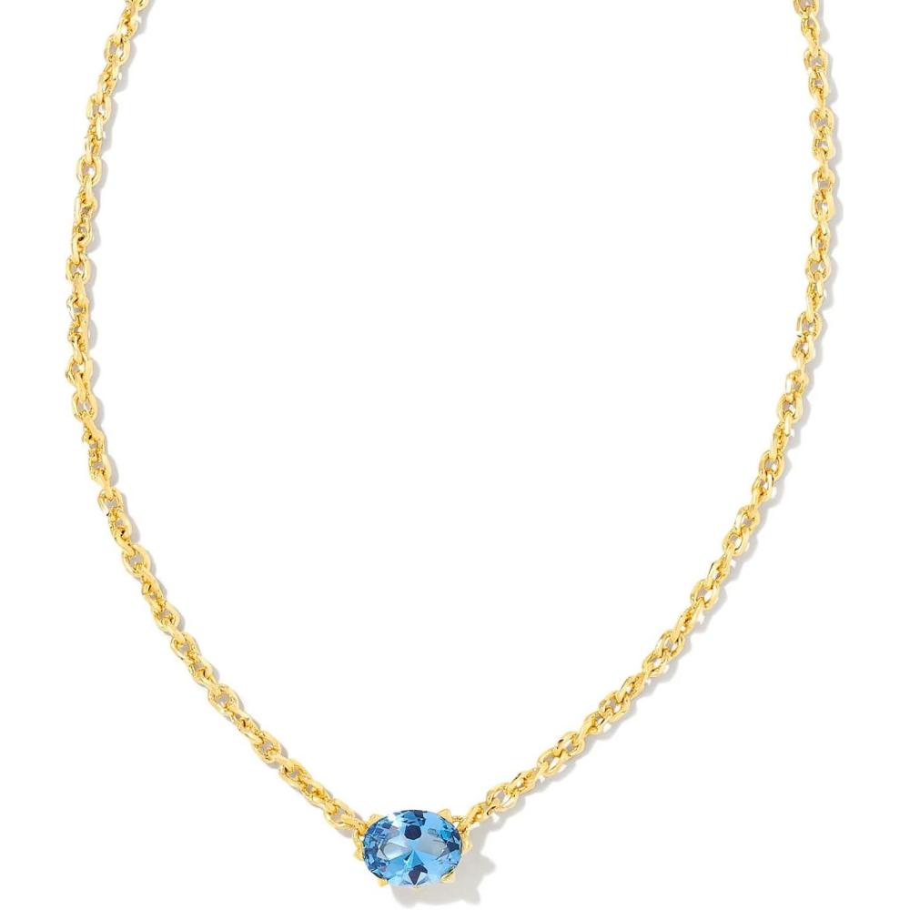image:imageKendra Scott Cailin Pendant Necklace Fashion Jewelry for WomenGOLD BLUE VIOLET CRYSTAL