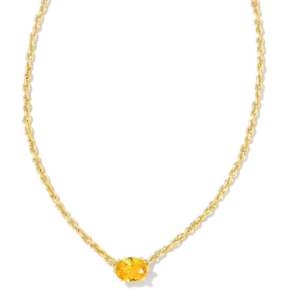 image:imageKendra Scott Cailin Pendant Necklace Fashion Jewelry for WomenGOLD GOLDEN YELLOW CRYSTAL