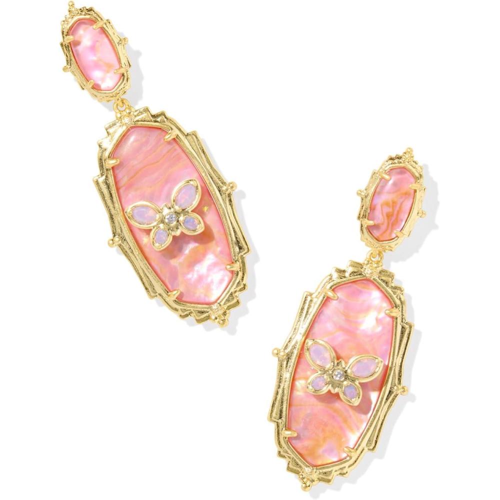 image:imageKendra Scott Dolly Parton Elle Butterfly Statement Earrings Fashion Jewelry for WomenLIGHT PINK IRIDESCENT ABALONE