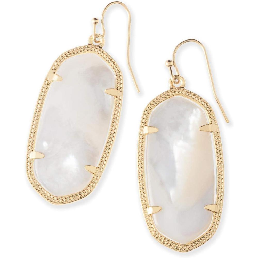 image:imageKendra Scott Elle Drop Earrings for WomenGOLD IVORY MOTHER OF PEARL