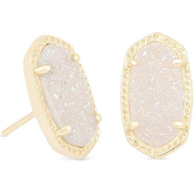image:imageKendra Scott Ellie Earrings Fashion Jewelry for WomenGOLD IRIDESCENT DRUSY