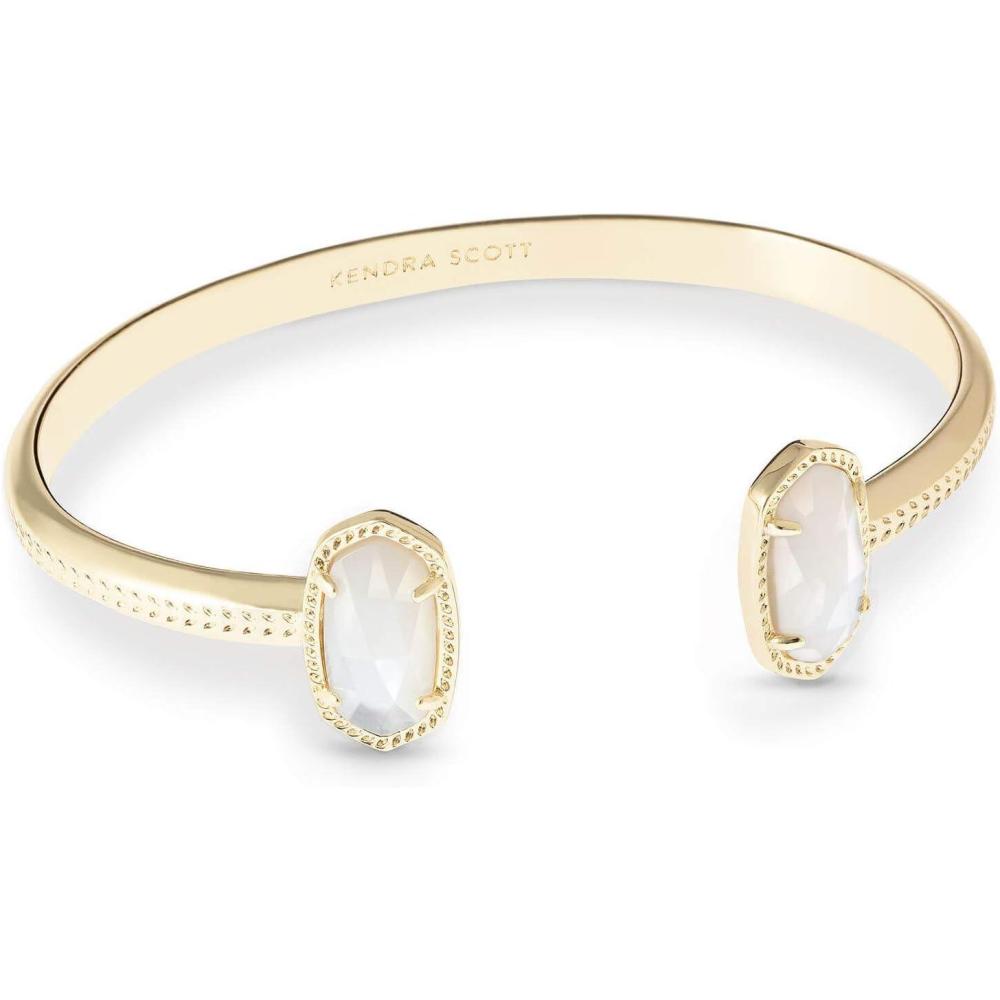image:imageKendra Scott Elton Cuff Bracelet for Women Fashion JewelryGOLD IVORY MOTHER OF PEARL