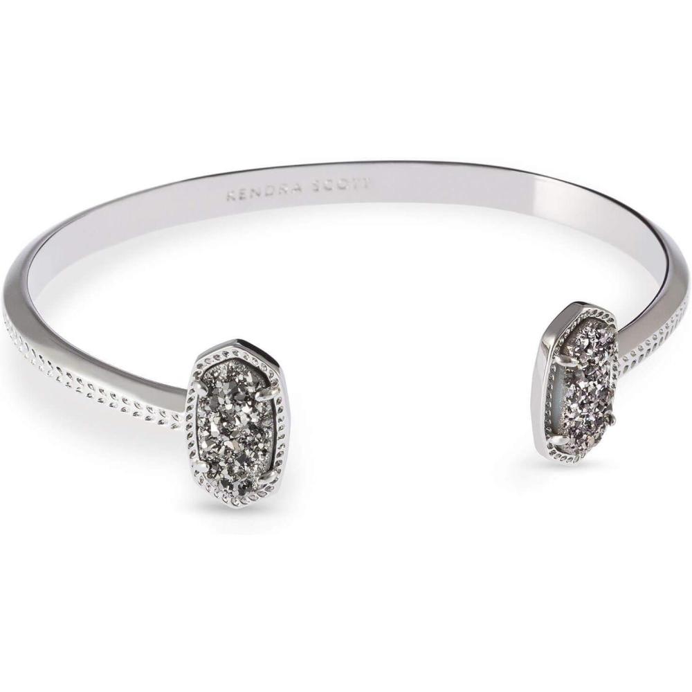 image:imageKendra Scott Elton Cuff Bracelet for Women Fashion JewelryRHODIUM  PLATINUM DRUSY