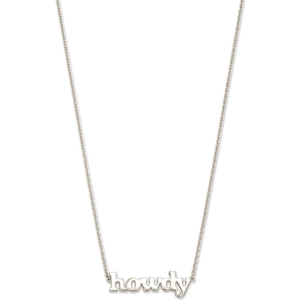 image:imageKendra Scott Howdy Pendant Necklace in Sterling Silver Fine Jewelry for Women