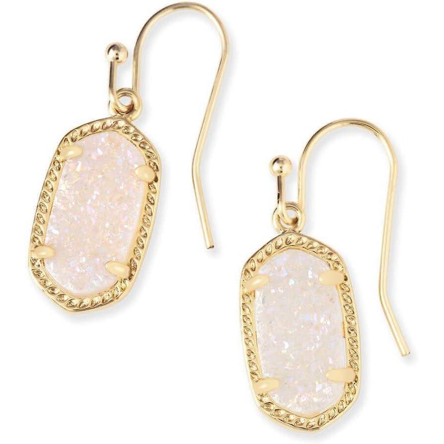 image:imageKendra Scott Lee Drop Earrings for WomenGOLD IRIDESCENT DRUSY