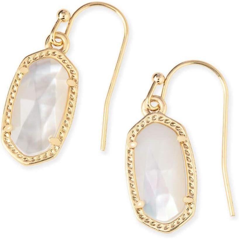 image:imageKendra Scott Lee Drop Earrings for WomenGOLD IVORY MOTHER OF PEARL