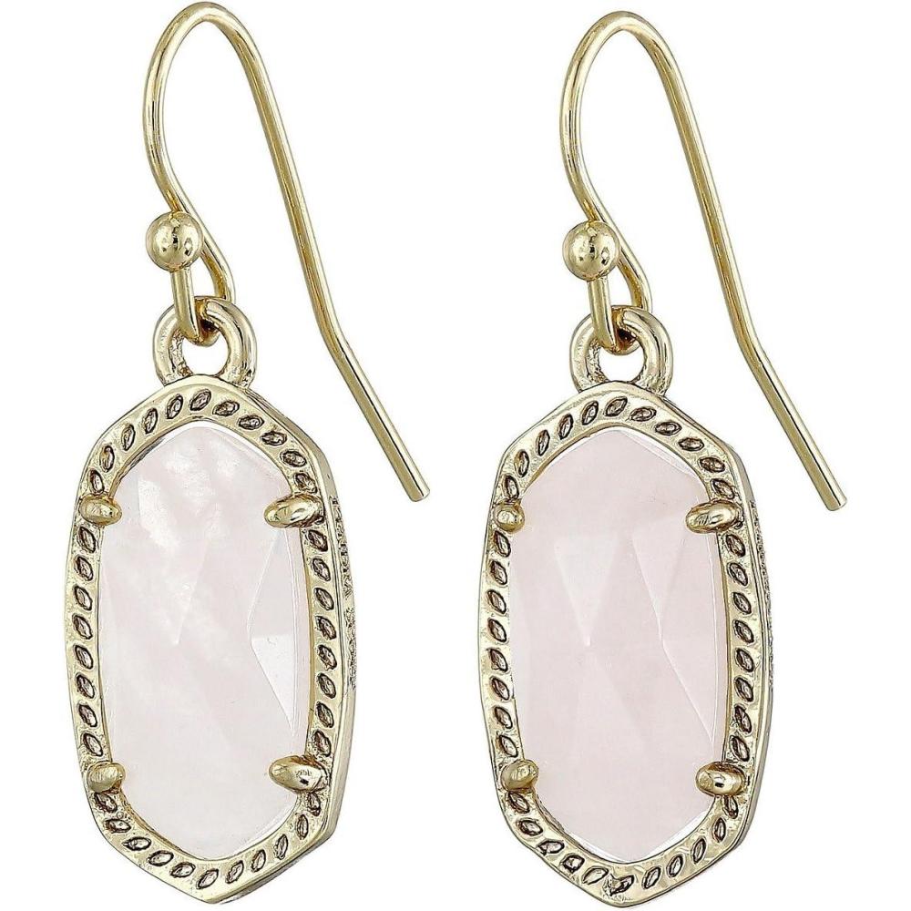image:imageKendra Scott Lee Drop Earrings for WomenGoldRose Quartz