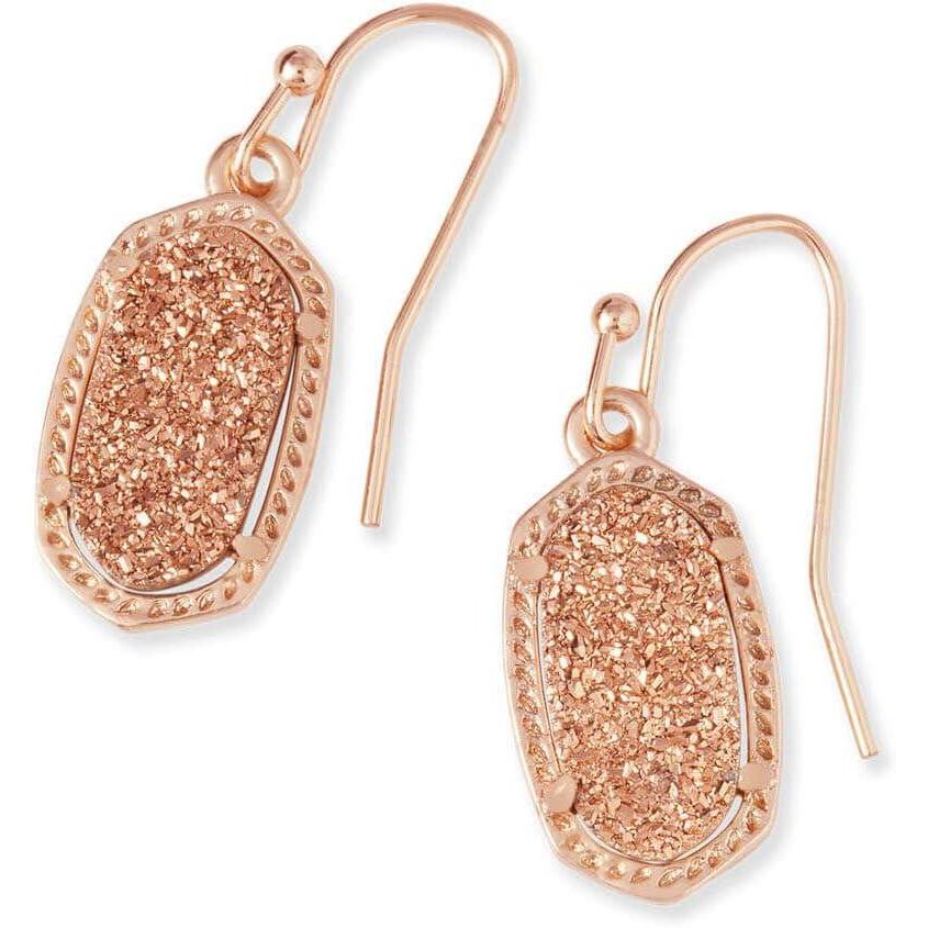 image:imageKendra Scott Lee Drop Earrings for WomenROSE GOLD ROSE GOLD DRUSY