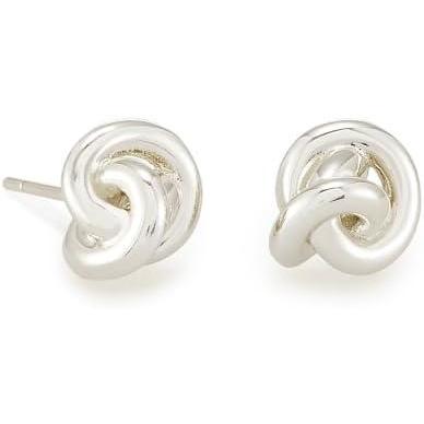 image:imageKendra Scott Presleigh Stud EarringsBRIGHT SILVER BRIGHT SILVER METAL