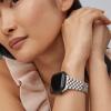 Kendra Scott Alex 5 Link Watch Bands, Compatible with Apple Watch® Series 1-8 and 20mm Samsung Galaxy Watch®(Iridescent Stainless Steel)
