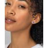 Kendra Scott Ari Heart Stud Earrings for Women, Fashion Jewelry(RHODIUM – WATERCOLOR PEARLIZED CLEAR GLASS)